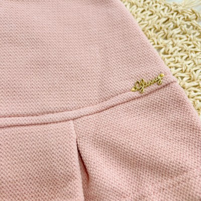  Conj. Blusa Capri  Bella Vita e Short Saia - Rose